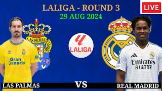 🔴 Las Palmas vs Real Madrid | LALIGA ROUND 3 - 2024/25,Preview,Lineup,Head to Head