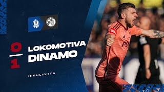 HIGHLIGHTS | NK LOKOMOTIVA - GNK DINAMO 0:1 | Pobjeda Dinama na Kranjči