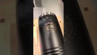 Co2 galvo machine engraving on tumblers