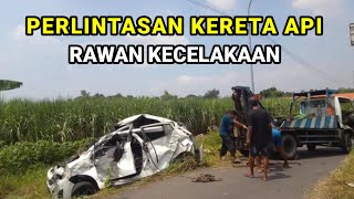 KECELAKAAN DI PERLINTASAN KERETA API BEBERAPA BULAN YANG LALU