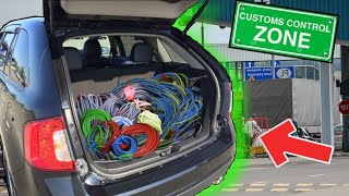 Copper Smuggling | Passing through customs with a trunk full of Cable. [NOT CLICKBAIT]