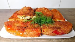 🔴ЗАКУСКА ИЗ ПЕРЦА С СЫРОМ ЭТО ОЧЕНЬ ВКУСНО!