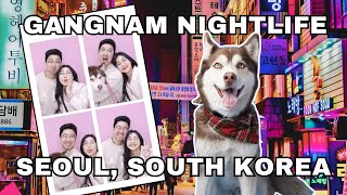 FIRST TIME in Gangnam - Korea Nightlife is AMAZING (Seoul Travel Vlog)