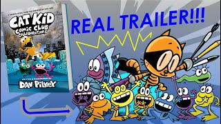 CAT KID COMIC CLUB COLLABORATIONS REAL BOOK TRAILER!!!