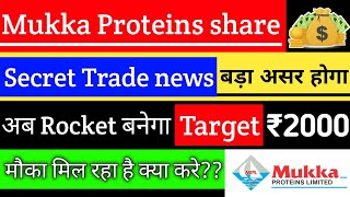 Mukka proteins share | Mukka proteins share news | Mukka proteins share latest news | Mukka proteins