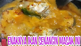 Resep masak ikan senangin segar kuah asam pedas hanya dengan bahan sederhana ini hasil nya mantap