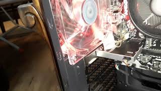 Autolizer 12cm Red LED Case Fan