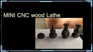 MINI CNC wood turning lathe for gourd making