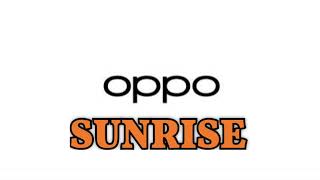 Sunrise - Oppo ringtone ColorOS 14 aquamorphic.