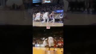 Steph Curry and Micheal Jordan almost identical moves👀🏀🔥 #shorts #youtubeshorts #fyp