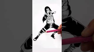 Speed drawing Stick - Hyuga Neji 🙄 #drawing #anime #shorts