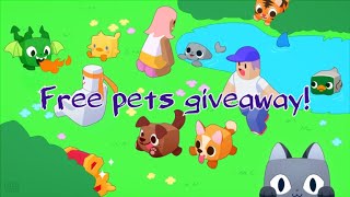 🔴 Roblox Live! Pet Simulator X pets giveaway, join now!