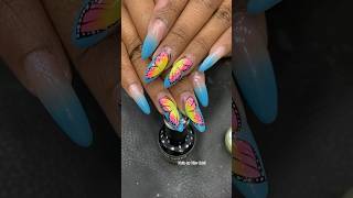 Aaj ki live me ye nail art kiya tha