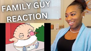 STEWIE GETS FAT | FAMILY GUY REACTION