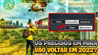 🎯 PRECISO EM MIRA: O META do 'PRECISO EM MIRA' vai VOLTAR em 2022?! Bruno Eduardo FREE FIRE