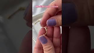 Aprenda como saber as medidas dos piercings!😉✨ Já corre para nosso site ou loja e garanta os seus!