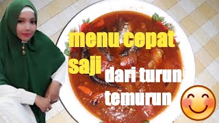 ikan sarden masakan simple selalu ada dan sudah turun temurun