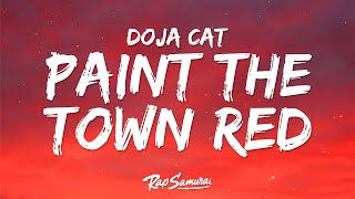 Doja Cat - Paint The Town Red (Lyrics)  | 1 Hour Version