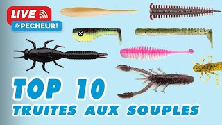 Top 10 leurres souples truite