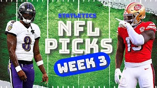 NFL Week 3 Predictions & Favorite Bets