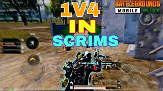 1V4 IN SCRIMS 🔥 /3 FINGER + GYROSCOPE/BGMI MONTAGE/@YTxMAARIGAMING /@GoogleBABAGaming