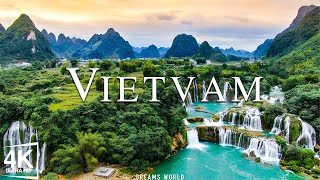 FLYING OVER VIETNAM ( 4K UHD ) - Relaxing Music Along With Beautiful Nature Videos 4K Video Ultra HD