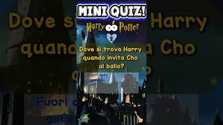 Mini quiz Harry Potter  #shorts #harrypotter #quiz #questions #hp