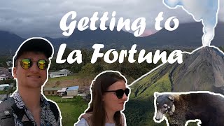 How to get to La Fortuna from Liberia/Our first impressions of Costa Rica 🇨🇷