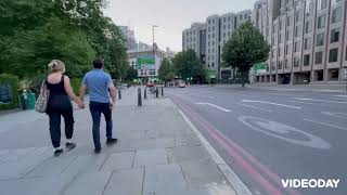 Walking West & East Dock ⛵️🛥to Great Tower St🎥London|#citytour | قدم زدن در خیابان های زیبای لندن