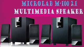 Microlab M100 2.1 Multimedia Speaker | REVIEW & UNBOXING & PROBLEM |  Multimedia Speaker | M-100