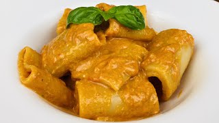 PACCHERI ESTIVI AL POMODORO CRUDO (ricetta velocissima)