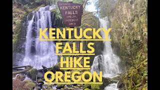 Hiking in Oregon Kentucky Falls