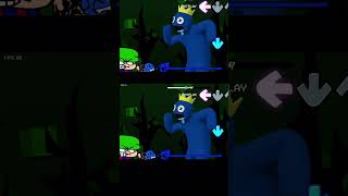 Roblox Rainbow Friend Blue saves Neolight,Vs Dave and Bambi #youtubeshortsfeatures #shorts #fnf