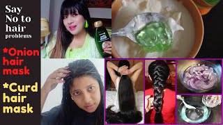 Updated HAIR CARE routine, HOMEMADE hair mask, STOP HAIR FALL PERMANENTLY 100% WORKS