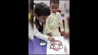 Ganesh Chaturthi Celebrations KPS Convent Pre-Primary Art & Craft Activities #ganeshchaturthi #arts