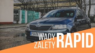 Skoda Rapid 1.2 TSi 90KM DSG - Wady i zalety | TEST | 4K