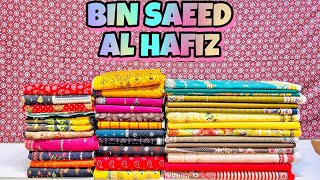 Bin Saeed Khaddar💖Bin Saeed Linen💖Al Hafiz By Al Karam Khaddar💖Embroidered Printed💖Unstitched Suits