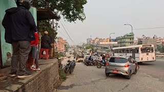 4k Walking Video | Lokanthali Kaushaltar Gathaghar | Bhaktapur Nepal 2024 April