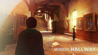 Musical Hallway | No Commentary ASMR | Hogwarts Legacy