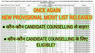 NEW PROVISIONAL MERIT & SELECTED CANDIDATE LIST RELEASED | CUTOFF बहुत LOW 🔥🔥🔥