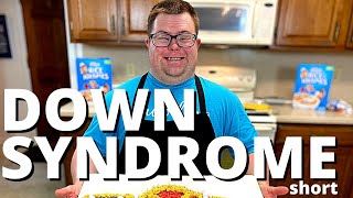 Young man with DOWN SYNDROME has a message #shorts