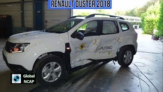 2018 Renault Duster - Crash test (2 Airbags)