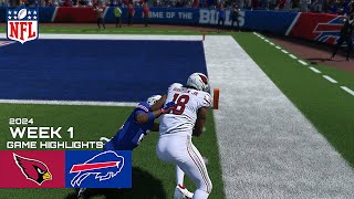 Arizona Cardinals vs Buffalo Bills NFL Week 1 Simulation (Madden 25 Rosters)