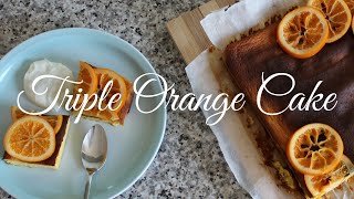 Triple Orange Cake - Sugar-Free & Gluten-Free Dessert Recipe