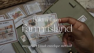 🏝️ Farm Island + Build A Farm Savings Challenge | Cash Envelope Method