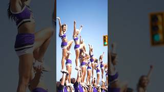 Some parade stunts #Shorts #Cheer #Stunt