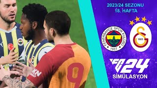 Fenerbahçe - Galatasaray | Trendyol Süper Lig 18. Hafta - EA FC 24 Simülasyon