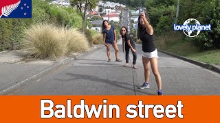 Baldwin street la strada più ripida del mondo !