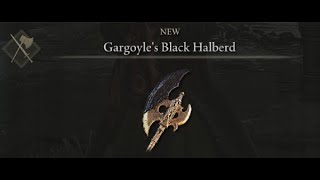 Gargoyle Black Halberd | Halberd Weapon Location | Elden Ring