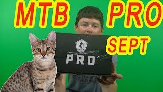 MTB PRO Sept 2018 Mystery Tackle box unboxing